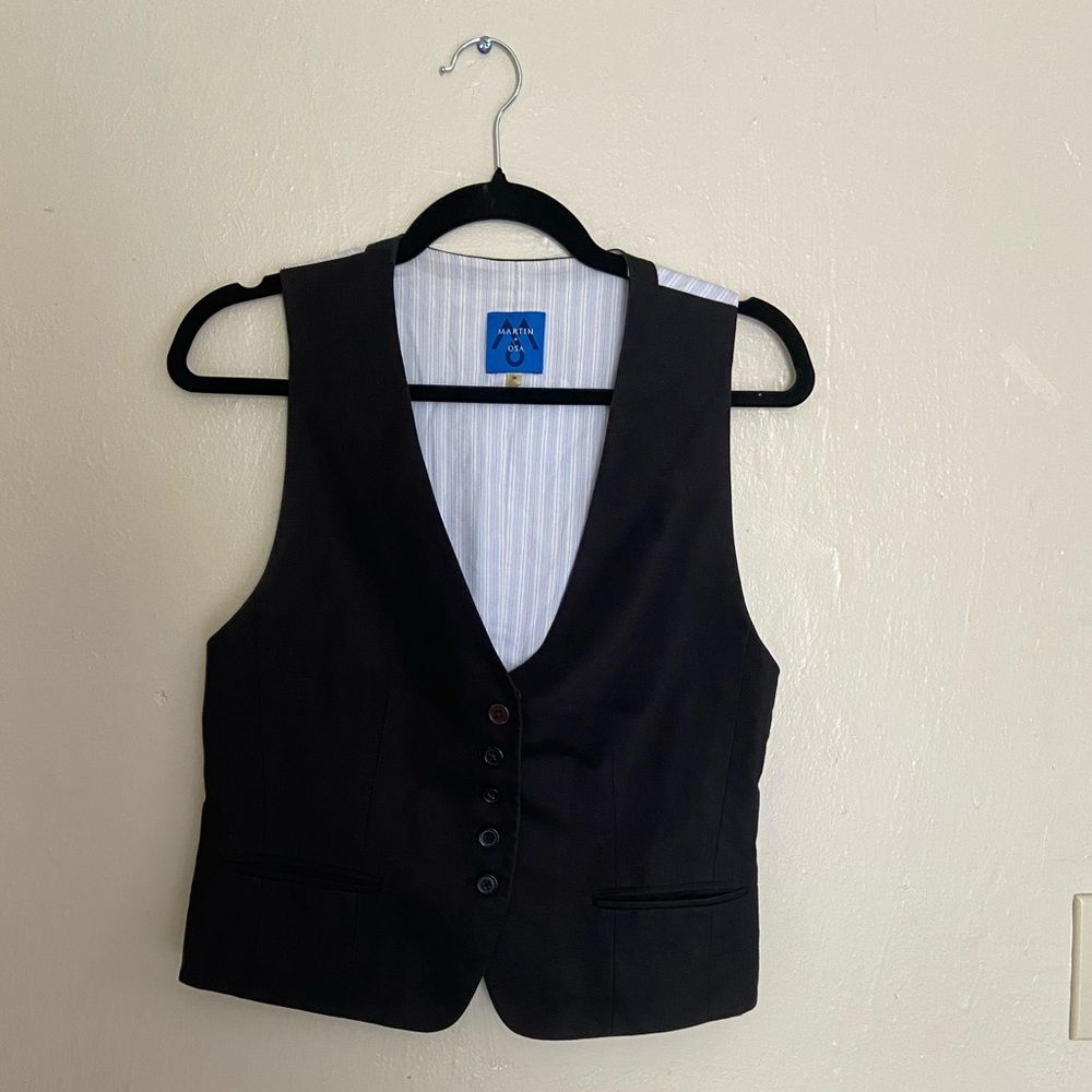 Linen vest. Size M
